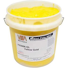 Yellow Gold- Plastisol Ink, (Quart)