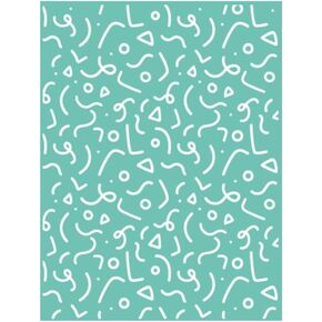 Craftelier - Set of 2 Mini Embossing Folders Summer | Texture for Scrapbooking and Crafting | Compatible with Sizzix Big Shot, Minty Cut, Mini Evolution, Revolution | 7,64 x 12,62 cm (2.5 x 4.5 in.)