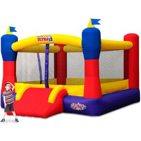 Blast Zone Magic Castle Ultra12 - Inflatable Bouncer with Blower - Premium Quality - Huge - Holds 6 Kids - Fast Setup