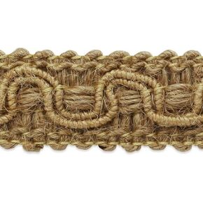 Trims by The Yard 5 Yards of Ada Woven Braid Trim, Natural