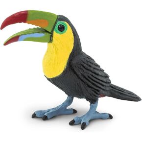 Safari Ltd. تمثال Toucan - LifeLike 2.75 "شخصية الطيور - لعبة تعليمية للبنين والبنات والأطفال الذين تتراوح أعمارهم بين 3+