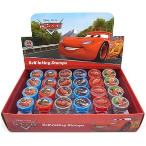 Disney Pixar Movie Cars Stampers Box: Stamp Art Set (24 PCS)