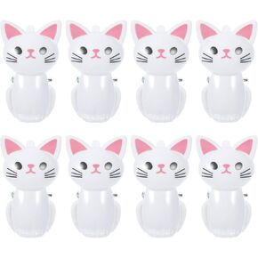 Bestonzon 8 PCS مقاطع كيس على شكل قط ، مقاطع تخزين طعام CARTOR
