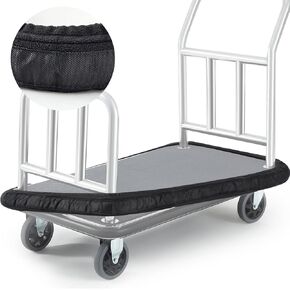 Hotel Luggage Cart Bumper Protector Collision Protection Cover Bellman Cart Bumper Cover for Hotel Airport Luggage Car Body Indoor Outdoor Use