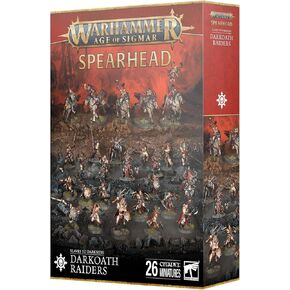 Warhammer Darkoath Raiders - العبيد إلى الظلام رأس الحربة عصر Sigmar