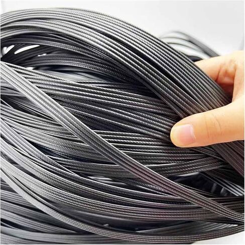 ECYC Ltd 196ft Rattan Repair Kit for Wicker Furniture, 8mm Wide Flat Synthetic Rattan Weaving Material Wicker Repair Supplies Plastic Rattan Repair Strips for Repair and Fixing Patio Furniture in Saudi Arabia