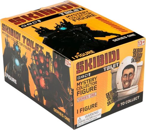 Skibidi المرحاض سلسلة جامع الأشكال ، والأرقام القابلة للتحصيل ، والمرحاض المرخص رسميا merch. in Saudi Arabia
