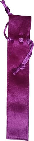 Indian Consigners Velvet Drawstring Pen Sleeve Covers, Pencil Holder Pen Case Soft Pouch Gift Bag, 20 Pcs (Red) in Kuwait