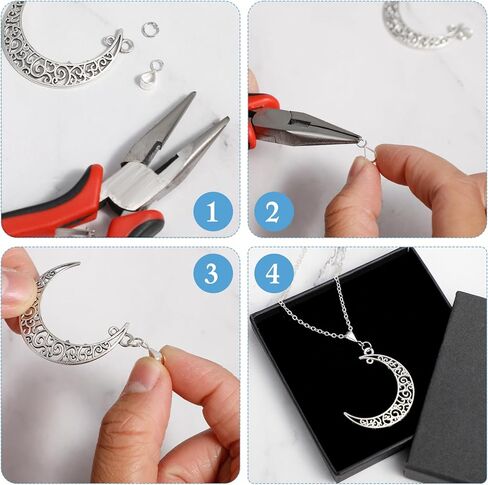 4 Pcs 925 Sterling Silver Pendant Clasp for Necklace Bail Connector with Open Loop Pinch Bails for Pendants Necklace Pendant Clasp Connectors Pinch Bails for Pendants Jewelry Making Dangle Charm in Kuwait