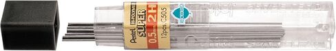 Pentel Thin Leads Tube Of 12 0.5Mm 2H in Saudi Arabia