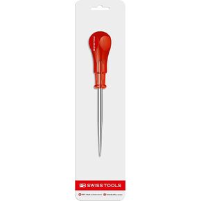 PB Swiss Tools Scratch Awl PB 640.80 | 100% Swiss Made | Awl Tool 80 mm Blade Length for Piercing Holes in Sheet Metal, Wood, Plastic, Leather