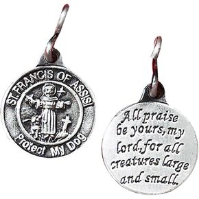 CBC Group Sacred Traditions-Pewter St Francis Pet Tag/Medal, Dog