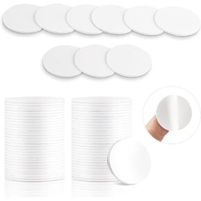 NFC 215 Cards NFC Tags NTAG215 Tag Stickers Rewritable NFC 215 Tag NFC Coins Card 25mm Round NFC Chip 504 Bytes Memory Compatible with Most NFC-Enabled Devices 30/50PC(30 pcs)
