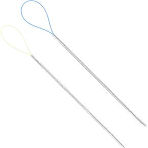 2pcs Snag Repair Needles, 2.36 Inch Snag Nab It Tool Useful Snag Repair Needle Repair Sewing Tool with Fish Thread Magic Knit Picker Snag Fixer for Sewing Stitching Quilting Clothes