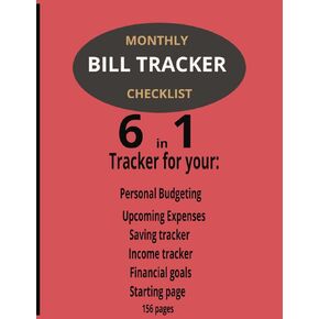 Monthly Bill Tracker Checklist: Manage your monthly finances, keep track of upcoming bills, and effectively monitor your subscriptions.