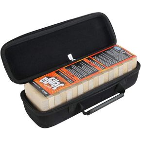 Hermitshell Hard Travel Case for Jenga Classic Game (Not Include Blocks)