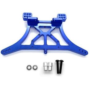 Slash Rear Shock Mounts,RC Rear Shock Absorber Bracket Holder Support Mount for 1/10 Traxxas Slash 2WD RC Car Parts(Blue)