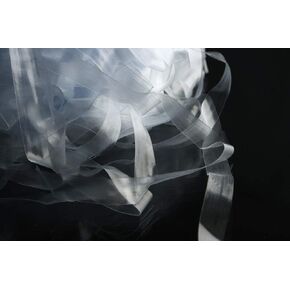 "D.I.Y" 3/8" Clear Elastic, 100% Thermoplastic Polyurethane, Small Packaging by Anytape Korea (3/8" Clear 10 yd)