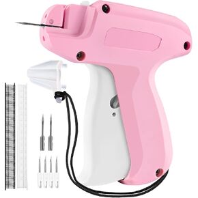 Stitch Gun for Clothes with Black and White Fasteners, Stitchy Quick Clothing Fixer with Fine Needles, Quick Stitch Sewing Gun, Mini Fabric Stapler