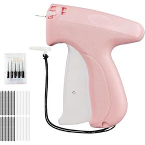 Stitchy Gun for Clothes, Price Tagging Gun for Clothing, Stitch Gun Quick Clothing Fixer, Tag Gun with 1000 Black & 1000 White Fasteners