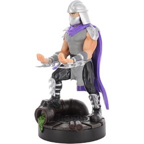 Exquisite Gaming: TMNT - Shredder - Cable Guys Original Controller & Phone Holder, Collectible Device & Gaming Stand, Officially Licensed Figure