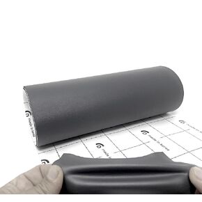 Leather Repair Tape – 12 X 48 inches Self Adhesive Waterproof Flexible Repair Patch Kit for Sofa Seating Couch Car Seat Drivers Seat Furniture Chair Leather Goods Dolphin Grey
