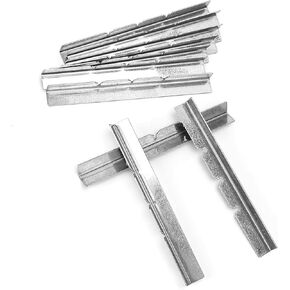 Cyrank 10pcs Stainless Steel Candle Wick Holder for Candle Making
