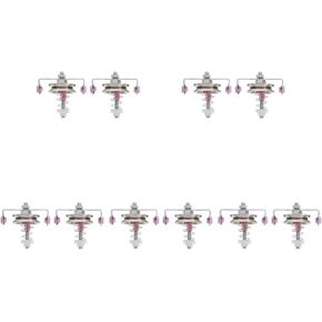 Ciieeo 10 Pcs Ribbon Tensioner Warping Machine Tensioner Webbing Loom Parts Loom Tensioner Sawing Machine Accessories Craft Weaving Loom Sewing Machine Thread Plastic Adjust