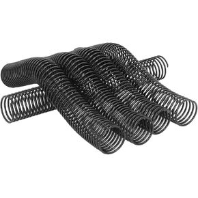 Ejoyous Spiral Binding Coils, 18 Pcs Spiral Binding Coil 38mm Diameter 48 Loop 4:1 Pitch 310 Sheet Capacity Spiral Binding Spine for A4 Paper