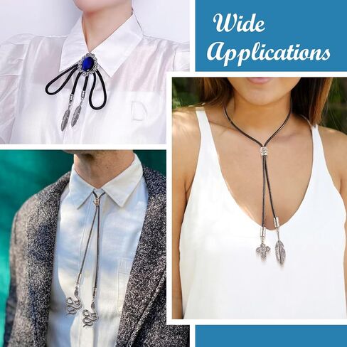 16pcs كبسول نهاية الحبل أبعاد التعادل البولو استبدال أغطية نهاية البولو كاب بوكلي استبدال مشبك الأسلوب التبتي النهايات مع سحر الأفعى الصليب لجلد الحرف اليدوية مجوهرات المجوهرات in Kuwait