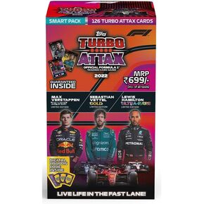 Topps India F1 Turbo Attax 2022 Trading and collectable Card Game (Smart Pack)