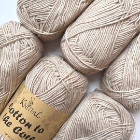 القطن إلى خيوط القطن الأساسية للكروشيه ، 6 skeins ، 852yds/300g ، أنماط حرة - غزل طفل ناعم للحياك