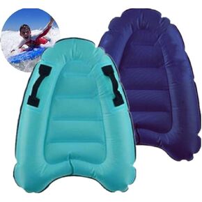 2 PCS Inflatable Body Board for Beach Surfing Slip & Slide Boogie Boards Sled Rider Swimming Pool Floating Summer Water Fun Toy for Both Kids and Adult Summer Water Fun Toy for Both Kids and Adult