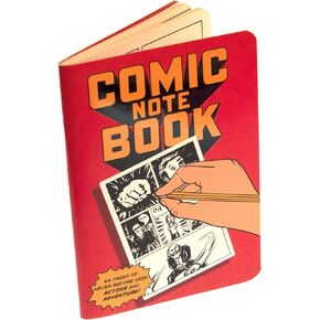 Comic Book Passport Sized Notebook - Filled With Blank Panels for Creating Your Own Comics