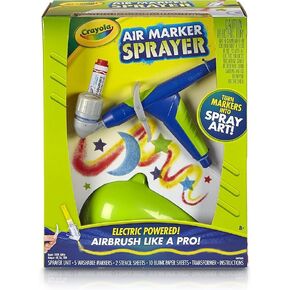 Crayola Air Marker Sprayer School Supplies Painting Set Toys Washable Markers Beginner Child