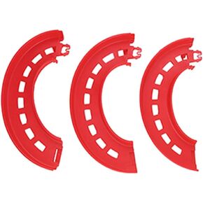 Replacement Parts for Fisher-Price Little People Take Turns Skyway Playset FHG51 ~ Replacement Large, Red Curve Tracks - Curves 6-7, 7-8 and 19-20