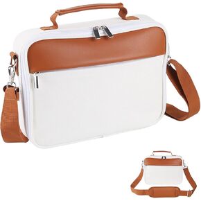 Large Bible Cover,Canvas Church Bags With Shoulder Strap and Handle,Thoughtful Gift - Book Protector for Gospels Lovers