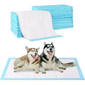 Pee Pads for Dogs 31"X55" Dog Pads Extra Large 40count,XXXXL Puppy Pee Pads Leak-Proof & Super Absorbent Pet Dog Pee Pads,Thicken Disposable Potty Pads Puppy Training Pads for Cats Rabbits