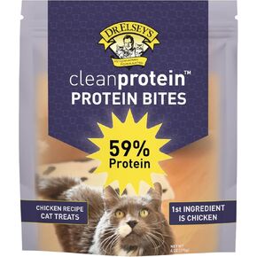 دكتور Elesy's Protein Bites Cricken Cat يعامل 6 أوقية