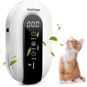 Cat Litter Deodorizer, 99% Home Air Odor Eliminator, Room Deodorizer for Litter Box, Dog Poof and Smoke, Suitable for Spaces Up to 350 Square ft