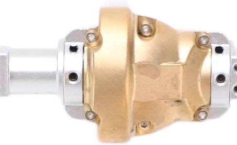Dilwe RC Front Rear Axle Housing, Aluminum Alloy Front Rear Axle Housing Shell Compatible with Redcat Gen8 1/10 RC Car in Saudi Arabia
