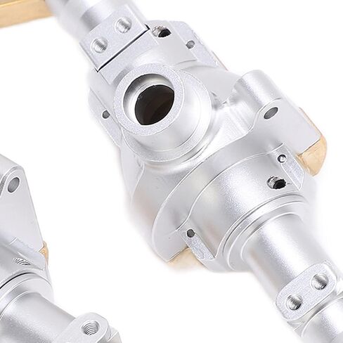 Dilwe RC Front Rear Axle Housing, Aluminum Alloy Front Rear Axle Housing Shell Compatible with Redcat Gen8 1/10 RC Car in Saudi Arabia