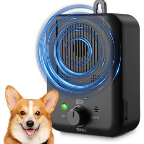 Anti Barking Device for Dogs, Rechargeable Ultrasonic Bark Control Devices with 3 Modes, Stop Neighbors Dog Barking, Waterproof Bark Deterrent Box, Dog Barking Silencer for All Dogs Outdoor Indoor