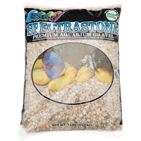 Spectrastone Ocean Beach Pebble for Freshwater Aquariums, 5-Pound Bag