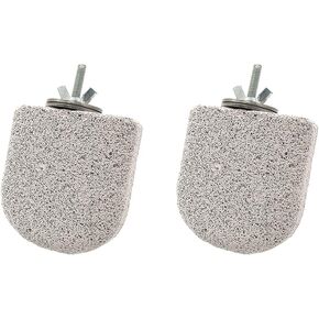 Shelltech Pumice Ledge Lava Ledge for Birds Chinchillas, Climbing Ledge Teeth Grinding Beak Grinding Block Perch Stand for Hamsters Chinchillas Parrots (2 Pack - Small Ledge)