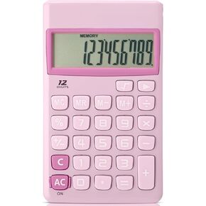 Mr. Pen- Standard Function Calculator, 12Digits, Small Calculator, Purple Small Calculator, Pocket Calculator, Simple Calculator, Basic Office Calculators, Small Handheld Calculator