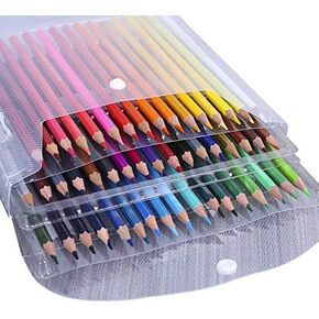 TENPEN-50-Color Colored Water soluble Pencils Set For Adults And Kids/Vibrant Colors,Drawing Pencils for Sketch, Arts, Coloring Books