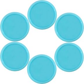 33PCS Expansion Planner Discs Plastic Book Binding Disc Binder Rings Discbound Notebook Accessories(Blue,1.25"(32 mm)