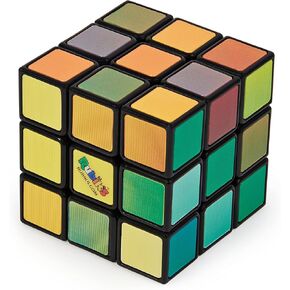 Rubik's - Rubik Cube 3X3 Impossible - Puzzle Game - 3x3 Rubik's Cube of Advanced Difficulty - 1 Color Changing Magic Cube to Challenge The Mind -6063974- Toys Kids 8+