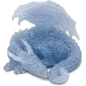 Safari Ltd. Glow-in-The-Dark Sleepy Dragon Figure - Translucent 4" Fantasy Creature - Mythical Toy for Boys, Girls, and Kids Ages 3+